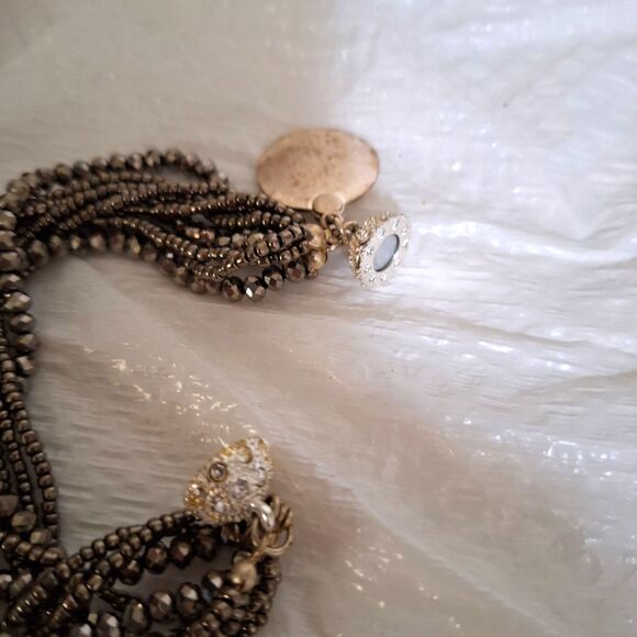 A TR China Women's Bracelet Layered Rhinestone Boho Elegant Eveningwear - Picture 5 of 7